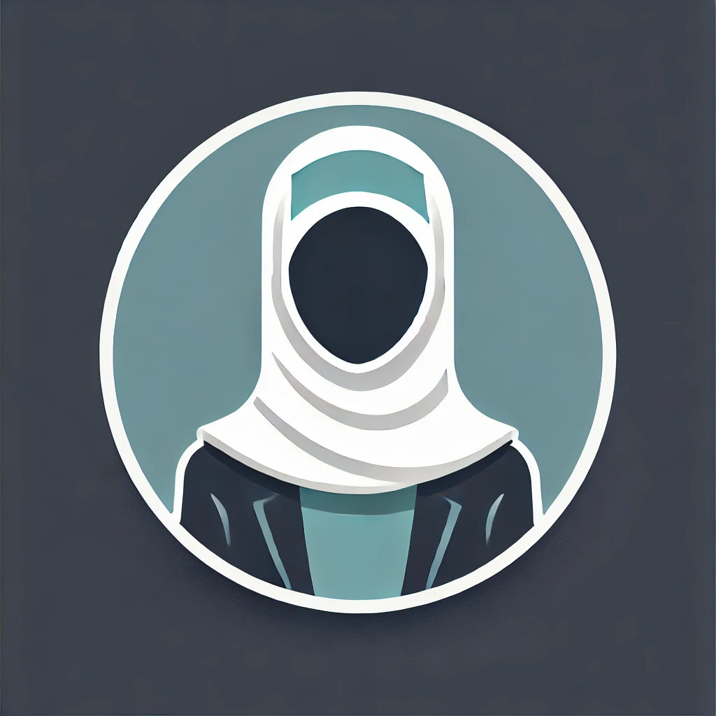 This avatar merges simplicity with a culturally respectful design, featuring a clean look and a striking contrast that makes it perfect for digital representation. If you'd like to see any modifications, let's make it even better together!