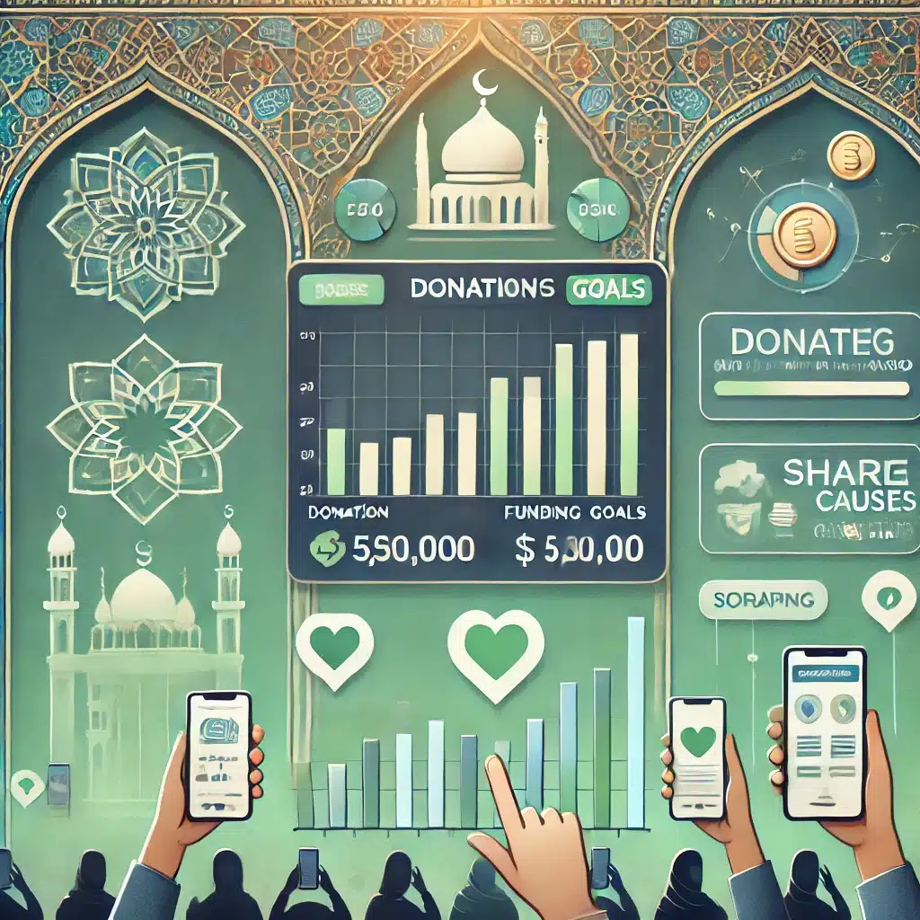 Digital fundraising for Islamic causes 